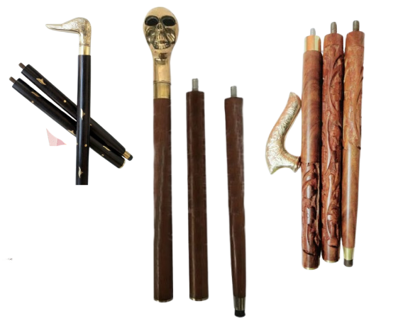 Wooden-walking-sticks