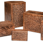 Wooden Urns