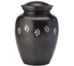 Loving Memory Paw Print Urn