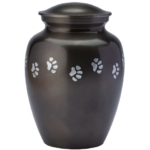 Loving Memory Paw Print Urn
