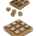 mango wooden tic tac toe