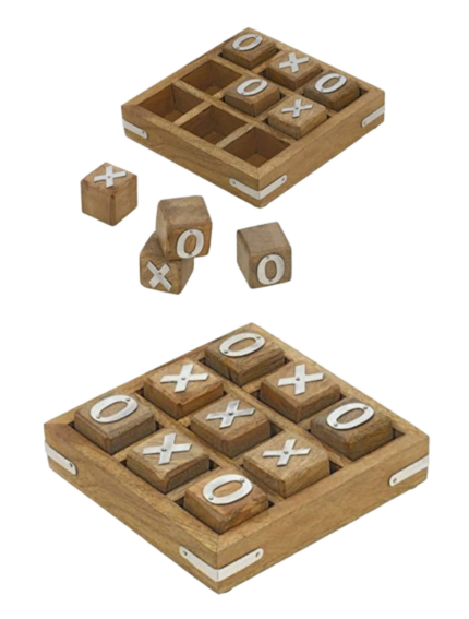 mango wooden tic tac toe