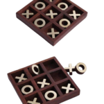 Heritage Wooden Tic Tac Toe